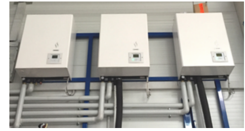Die Lagerhalle der Zucker Edelstahlschmiede Gmbh aus Ilshofen wird mit Hitachi Luft-WasserWärmepumpen monovalent beheizt. Foto: Kaut