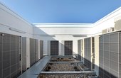 Das KB 4, das die Gerresheimer Gruppe für ihren Firmenhauptsitz gewählt hat, bietet auf fünf Geschossen rund 4.300 qm hochmoderne Büroflächen. Foto: Mitsubishi