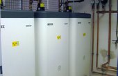 3 mal 500 Liter fassen die Hygienespeicher Foto: Rotex