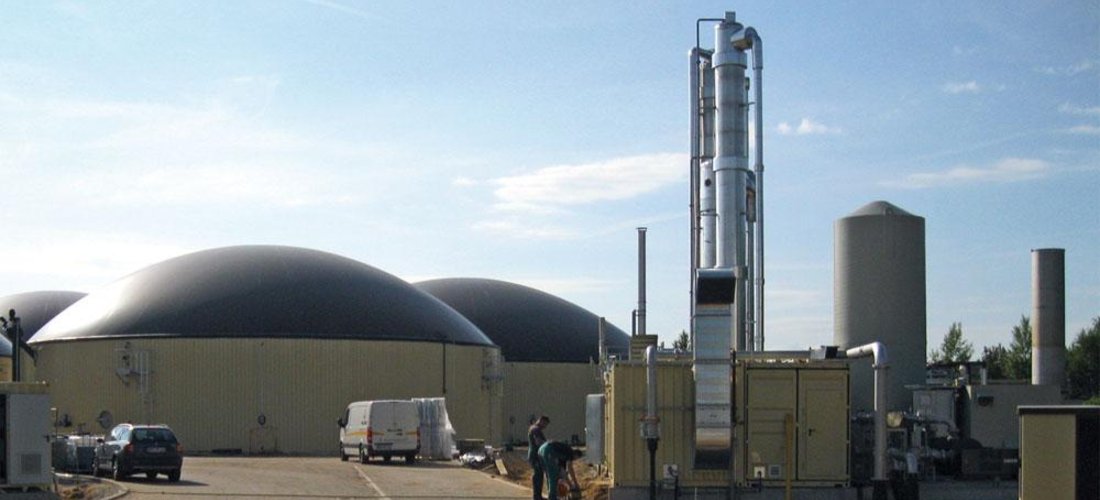 Die Wärme für die Fermenterheizung wird durch eine Wärmepumpe bereitgestellt. Foto: HAASE