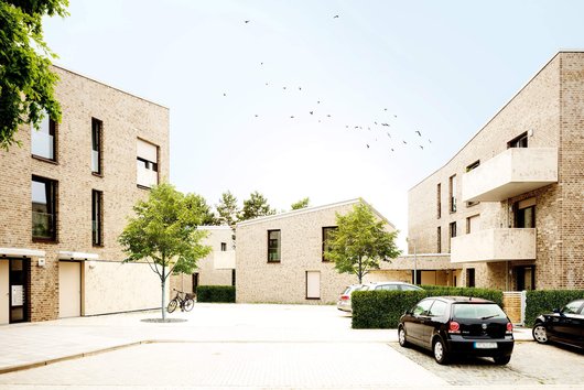 Das neue Nikolai-Quartier in Hannover nutzt Erdwärme und Gas mit einer Gas-Absorptionswärmepumpe (Foto: Spar- und Bauverein eG) Das neue Nikolai-Quartier in Hannover nutzt Erdwärme und Gas mit einer Gas-Absorptionswärmepumpe (Foto: Spar- und Bauverein eG)