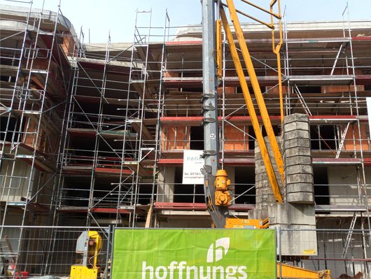 Die Hoffnungshäuser in Schwäbisch Gmünd werden mit Photovoltaik-Wärmepumpen mit Ökowärme versorgt. (Foto: Polarstern) Die Hoffnungshäuser in Schwäbisch Gmünd werden mit Photovoltaik-Wärmepumpen mit Ökowärme versorgt. (Foto: Polarstern)