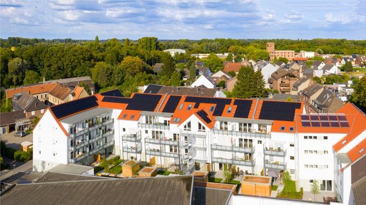Klimaschutzsiedlung Viersen (Foto: EnergieAgentur.NRW) Klimaschutzsiedlung Viersen (Foto: EnergieAgentur.NRW)