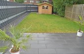 Von den Bohrarbeiten im Garten ist heute nichts mehr zu sehen. (Foto: Stiebel Eltron)