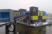 Impressionen des IBA Docks im Winter 2018/2019 (Foto: waermepumpe-regional.de)
