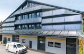 Heizzentrale des Nahwärmenetzes im Gewerbegebiet Bodenmais (Foto: ratioplan, Dollnstein)