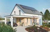 Das WeberHaus in Wenden-Hünsborn kombiniert Smart Home-Funktionen mit u.a. einer Wärmepumpe. (Foto: WeberHaus)