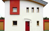 Passivhaus im modernen Look: Der Entwurf von Holger Wagner ist außergewöhnlich, was Architektur und Haustechnik angeht. Foto: Tecolar