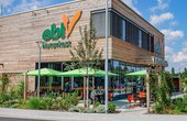 Fürther ebl-Markt Hardhöhe mit Café (Foto: ebl-naturkost GmbH & Co. KG)