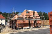 Erstellung von Erd- und Obergeschoss eines Einfamilienhauses in massiver monolithischer Bauweise. (Foto: asset bauen wohnen gmbh)