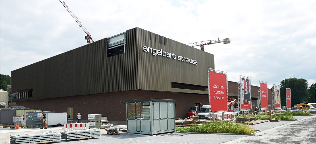 engelbert strauss workwearstore® am Standort in Biebergemünd (Foto: engelbert strauss GmbH & Co. KG)
