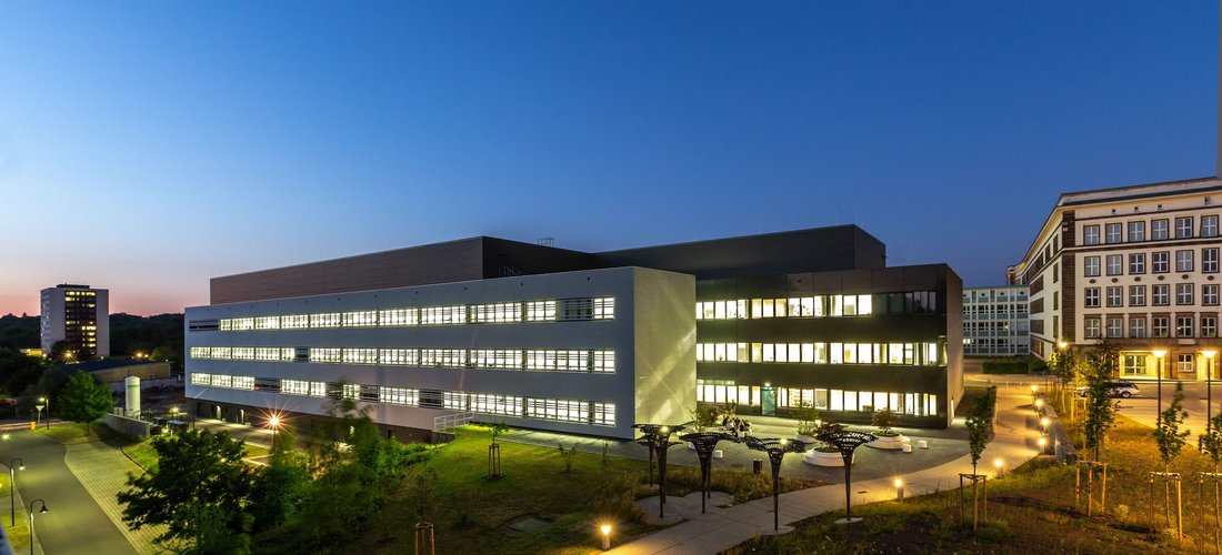 Charles-Tanford-Proteinzentrum der Uni Halle (Foto: Uni Halle / Maike Glöckner)