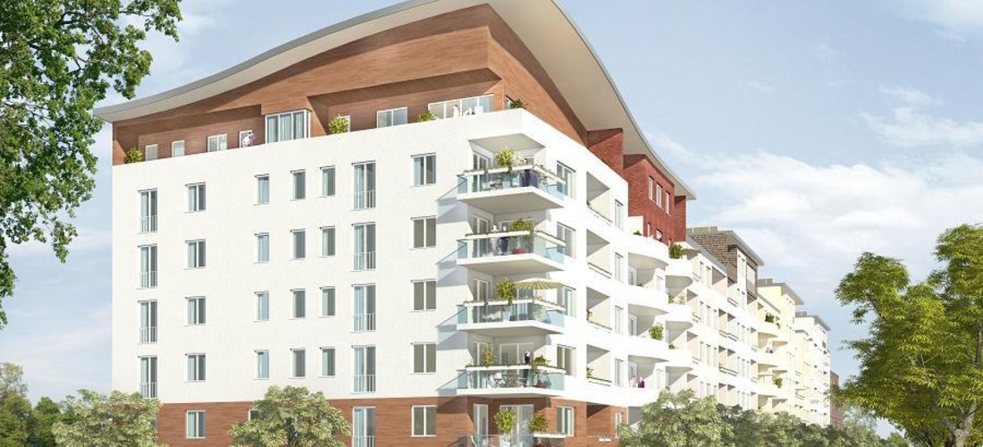 Die "Grüne 9" in Charlottenburg nutzt das Abwasser effizient. Foto: Busse