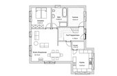 Das KfW-55-Zweifamilienhaus von Holzbau Buss bietet eine Wohnfläche von mehr als 180 Quadratmetern. (Bild: Holzbau Buss)