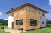Im modernen Referenzgebäude von Holzbau Buss sorgt eine Luft-Wasser-Wärmepumpe von Buderus für hohen Wärme- und Warmwasserkomfort. (Bild: Holzbau Buss)