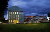LVR-RömerMuseum bei Nacht (Fotograf: Axel Thünker DGPh)