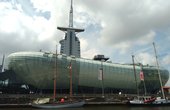 Das Klimahaus Bremerhaven 8° Ost heizt und kühlt mit Erdwärme aus 464 Energiepfählen. (Foto: waermepumpe-regional.de)
