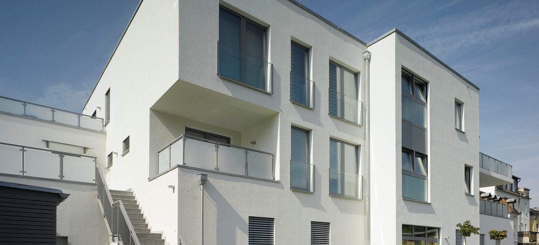 Wohn- und Geschäftshaus in Markranstädt (Foto: Christian Günther, Leipzig / Sto SE & Co. KGaA)