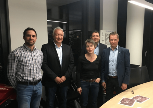 Das Projektteam kümmert sich um Bau und Fertigstellung der Wohnanlage.
Foto: Wohnen und Pflege Das Projektteam kümmert sich um Bau und Fertigstellung der Wohnanlage. Foto: Wohnen und Pflege