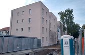 Die zwei viergeschossigen Neubauten in Göttingen-Weende werden mit Erdwärme-Wärmepumpe beheizt. (Foto: waermepumpe-regional.de)