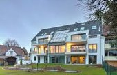 Nach Vorgabe des Bauträgers soll das Wohngebäude den KfW- Energieeffizienzhausstandard 70 erfüllen. Aus diesem Grund befindet sich – neben dem sichergestellten hohen baulichen Wärmeschutz der Gebäudehülle – in jeder Wohnung eine Energie sparende Luft-Wasser-Wärmepumpe zum effizienten Heizen. Foto: Fermo Massivhaus AG